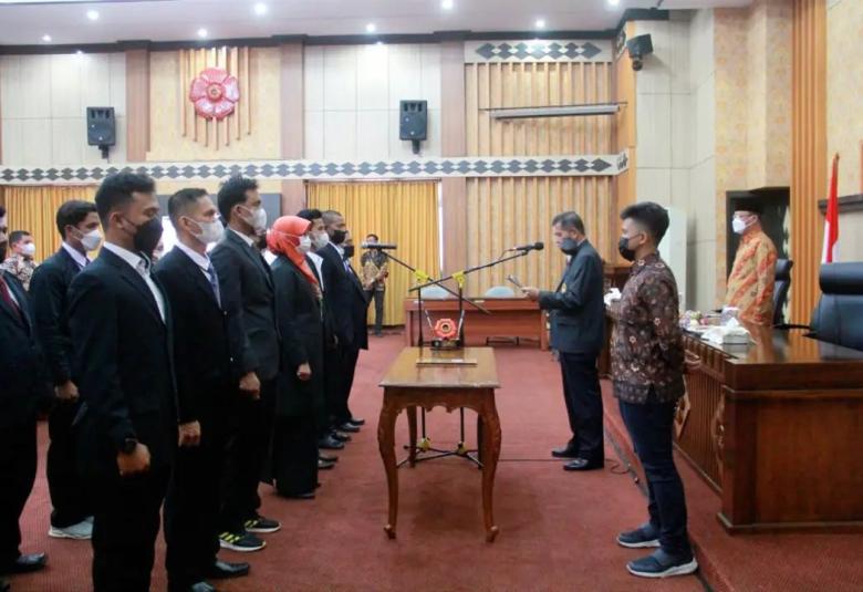 Pelantikan Pengprov Taekwondo Bengkulu Periode 2021-2025