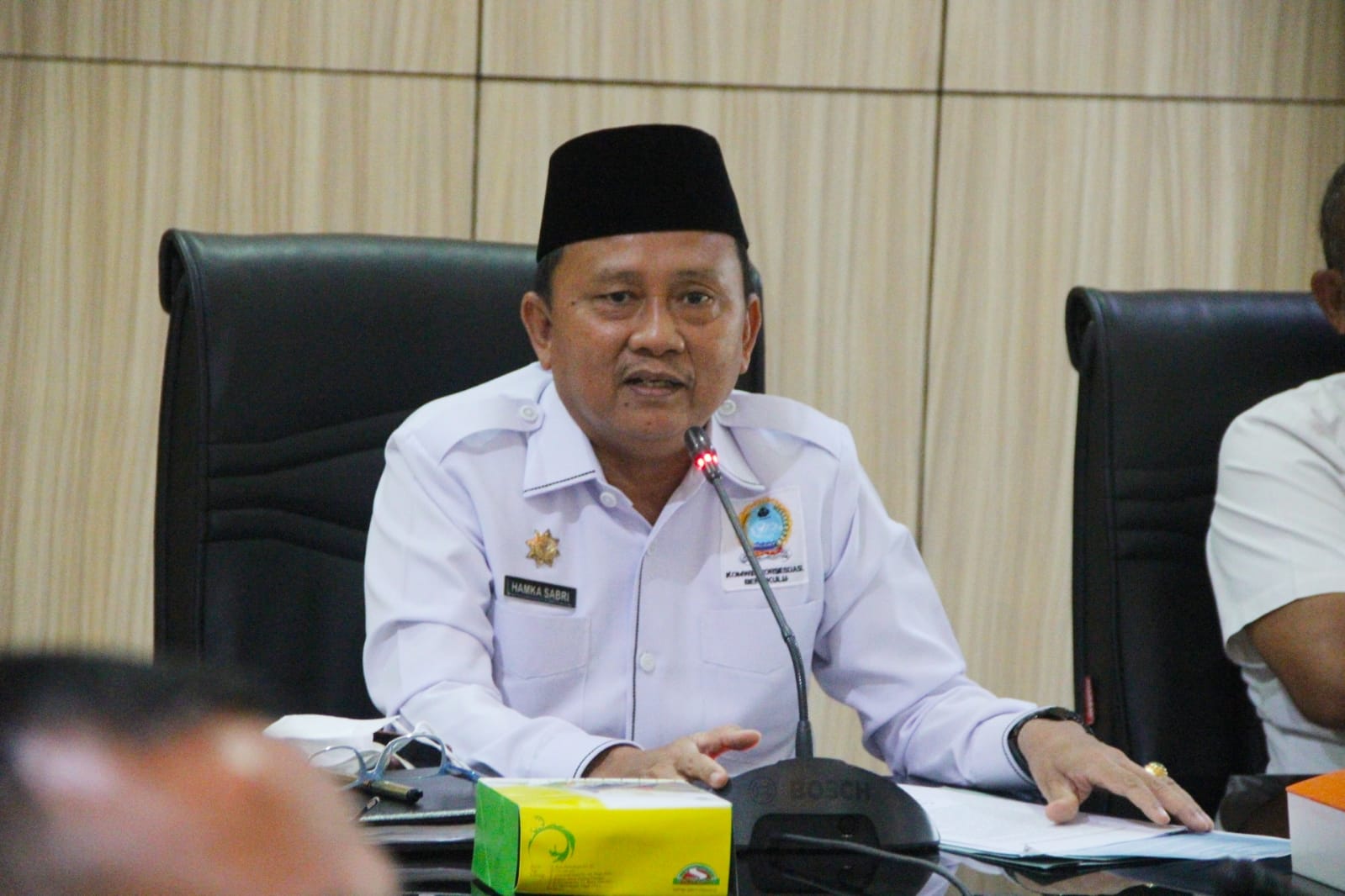 Sekda Provinsi Bengkulu Hamka Sabri 