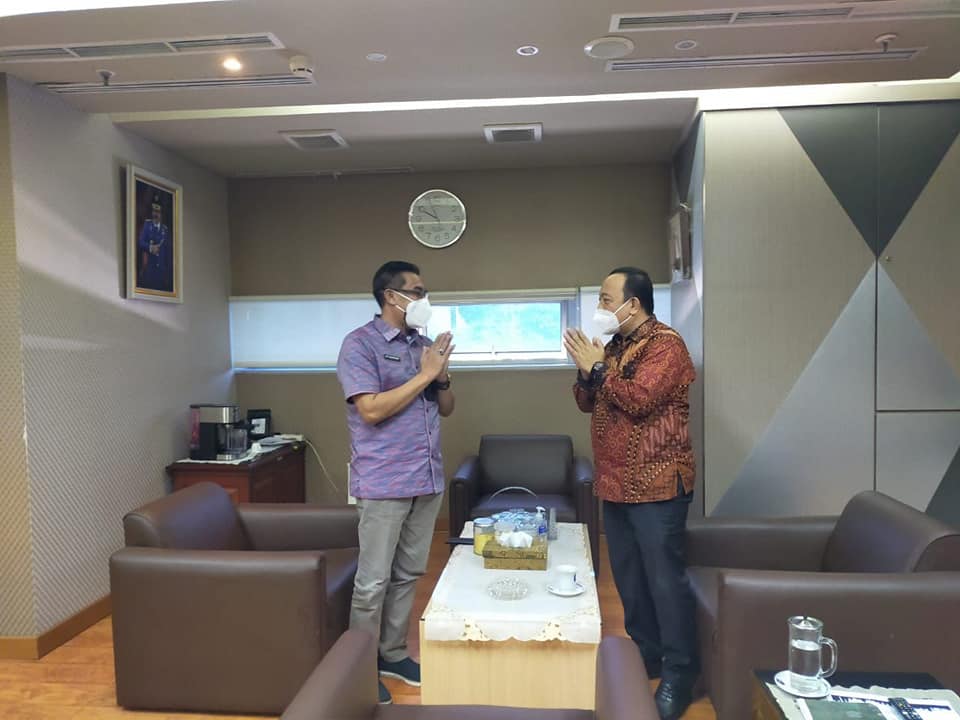 Wabup Seluma Kunhungi Direktur MPBK Kemendagri RI 