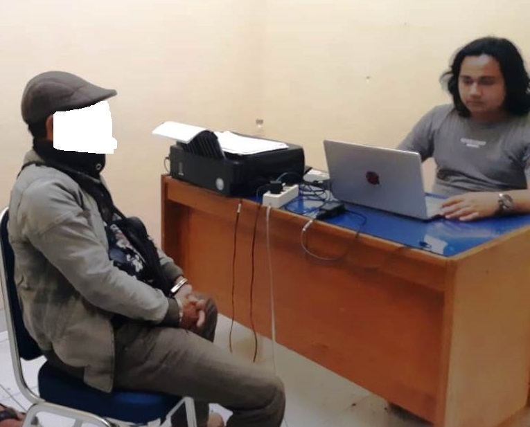Terlapor Sedang Diperiksa di Polres Kaur 