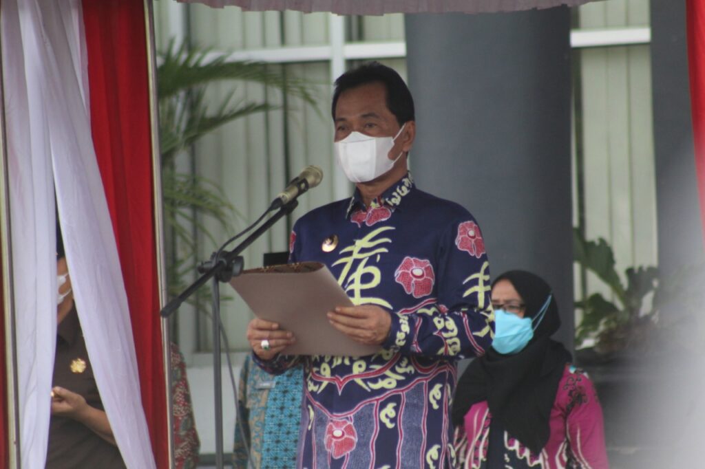 Bupati Bengkulu Tengah Dr H Ferry Ramli SH MH Pimpin Upacara Peringatan Hari Sumpah Pemuda 