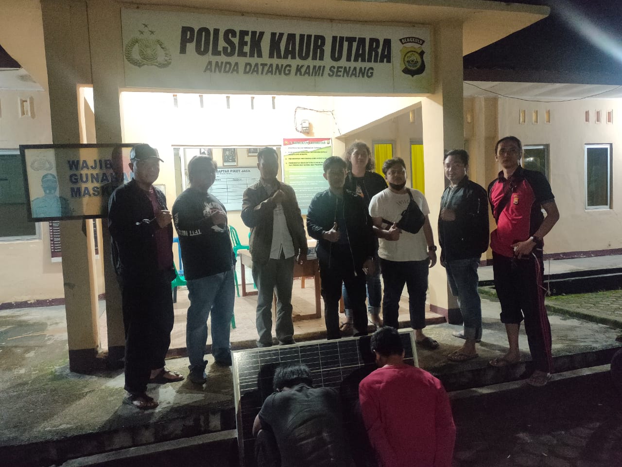 Terduga Pelaku Diamankan 