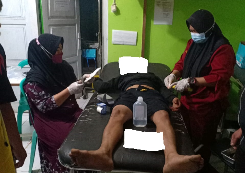 Korban Penusukan Menjalani Perawatan 