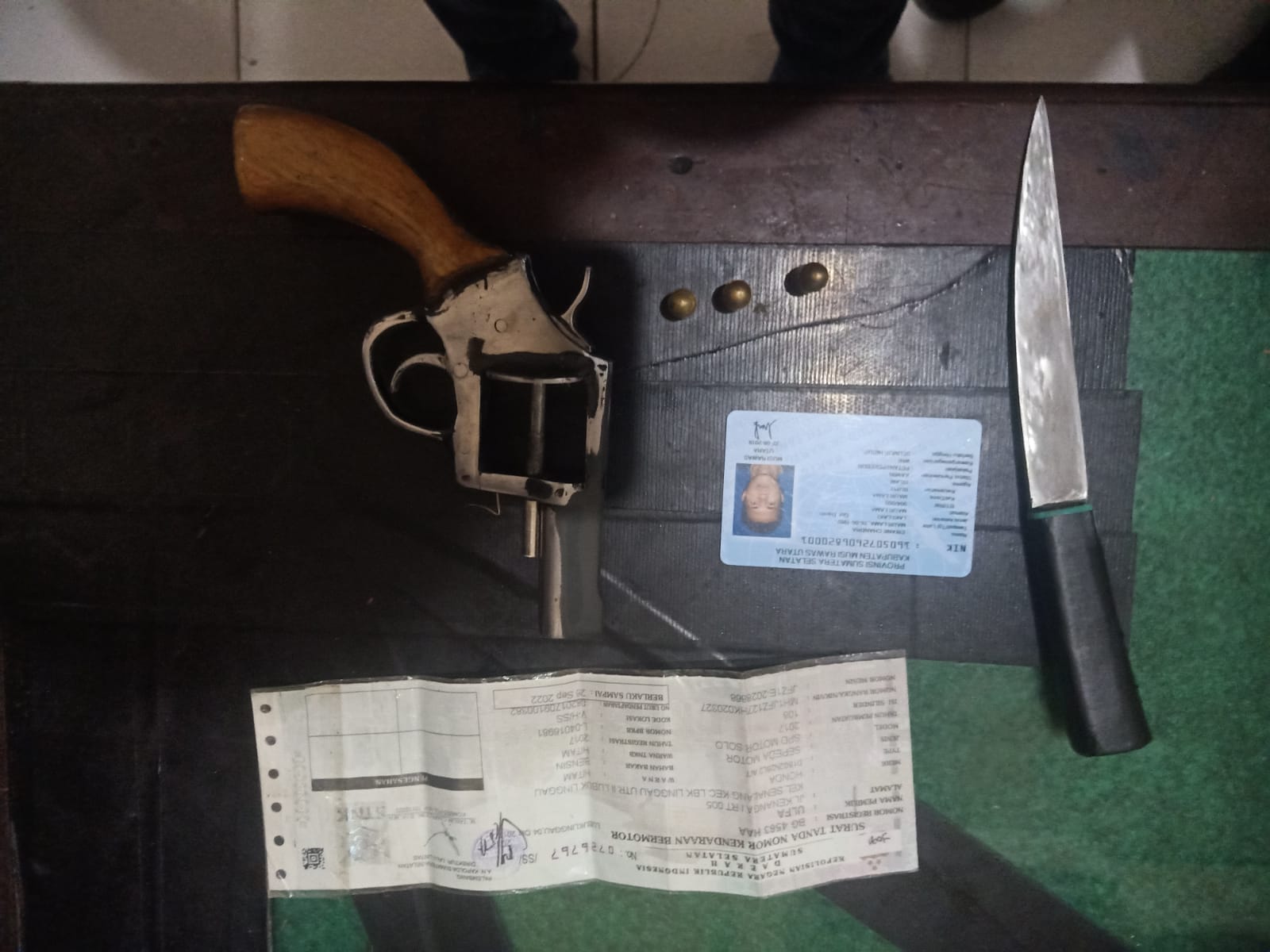 Barang Bukti saat Diamankan 