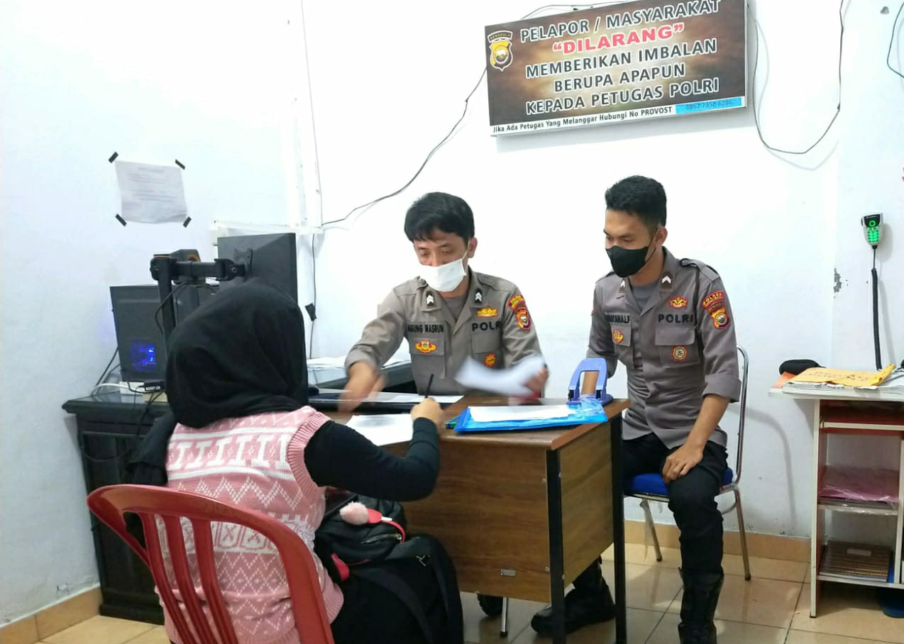  IRT di Kedurang Laporkan Suami ke Polisi 