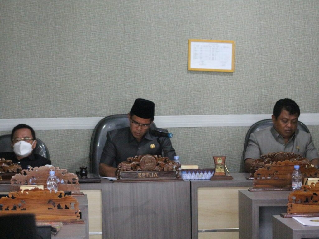 Raperda Pertanggungjawaban Pelaksanaan APBD 2020 Bengkulu Tengah Disetujui 