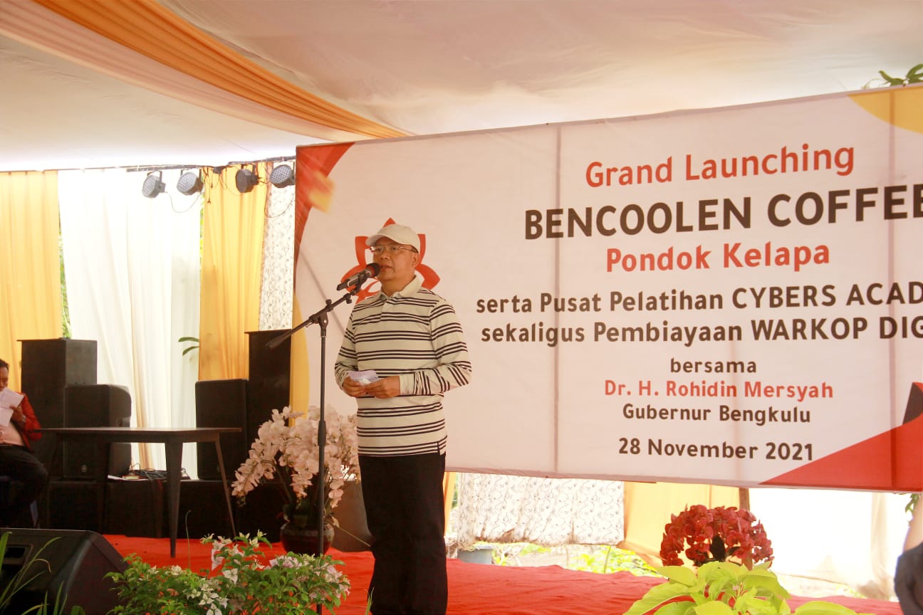 Gubernur Bengkulu Rohidin Mersyah  