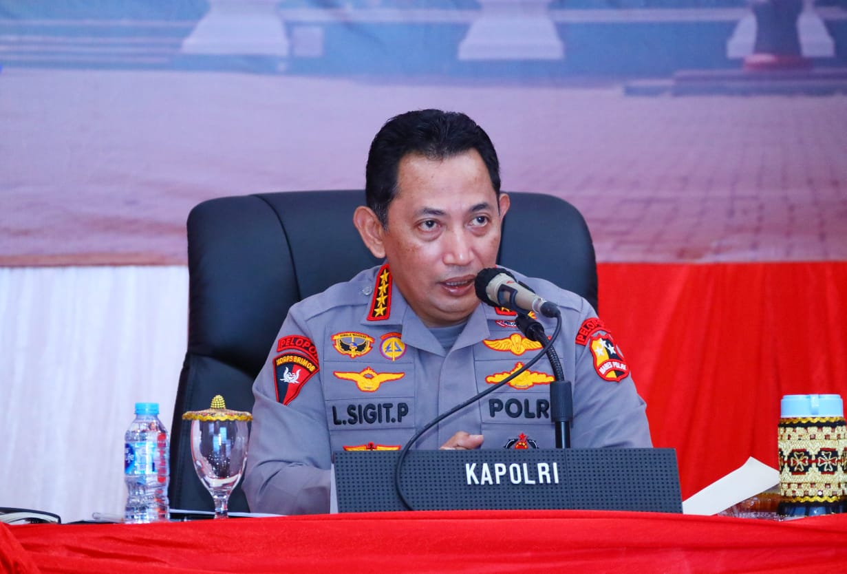 Kapolri Jenderal Listyo Sigit Prabowo     
