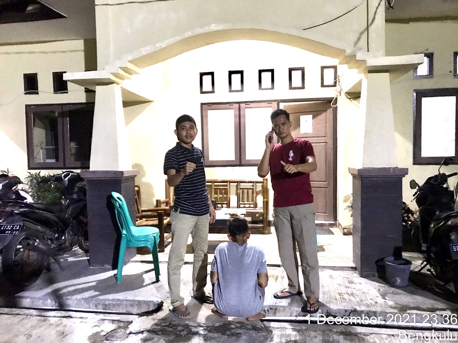 Terduga Pelaku Diamankan 