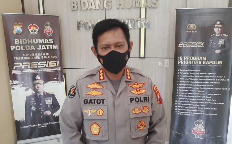 Kabid Humas Polda Jawa Timur Kombes Pol Gatot Repli Handoko