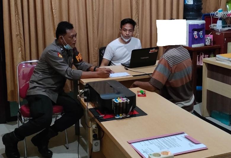 Terduga Pelaku Diamankan          