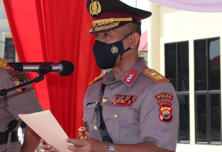 Kapolda Bengkulu Irjen Pol Drs Agung Wicaksono MSi