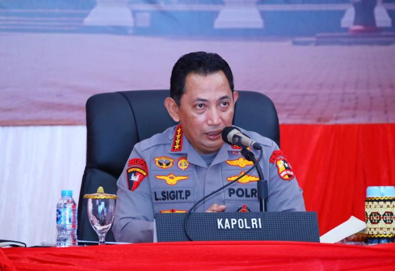 Kapolri Jenderal Listyo Sigit Prabowo     